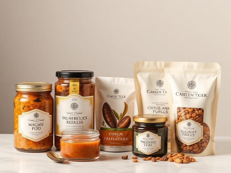 Premium packaged gourmet food products